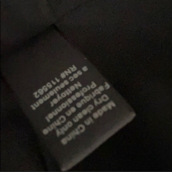 $795 Elizabeth and James Black Leather Blazer Jacket Lambskin Size 6 - Picture 8 of 9